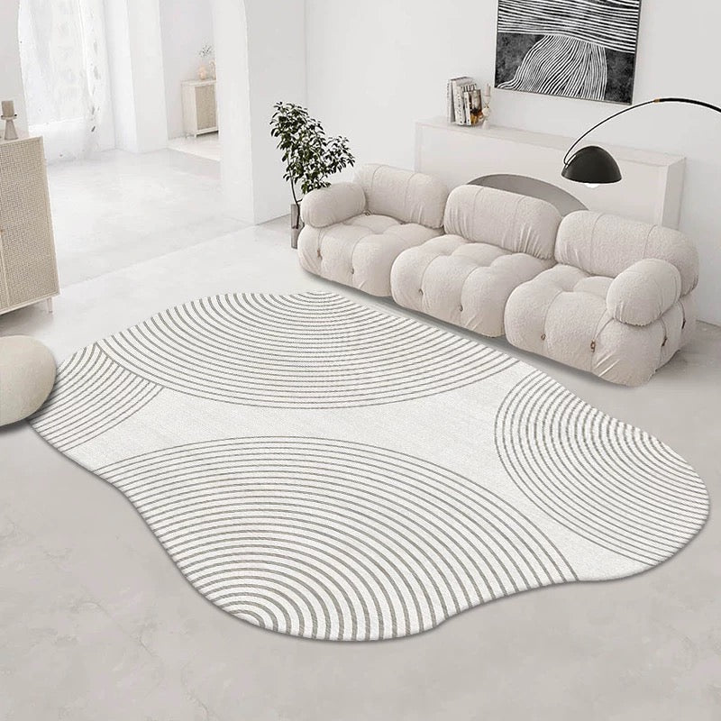 Milano Abstract 120cm x 80cm Large Floor Rug Designer Living Room Rug