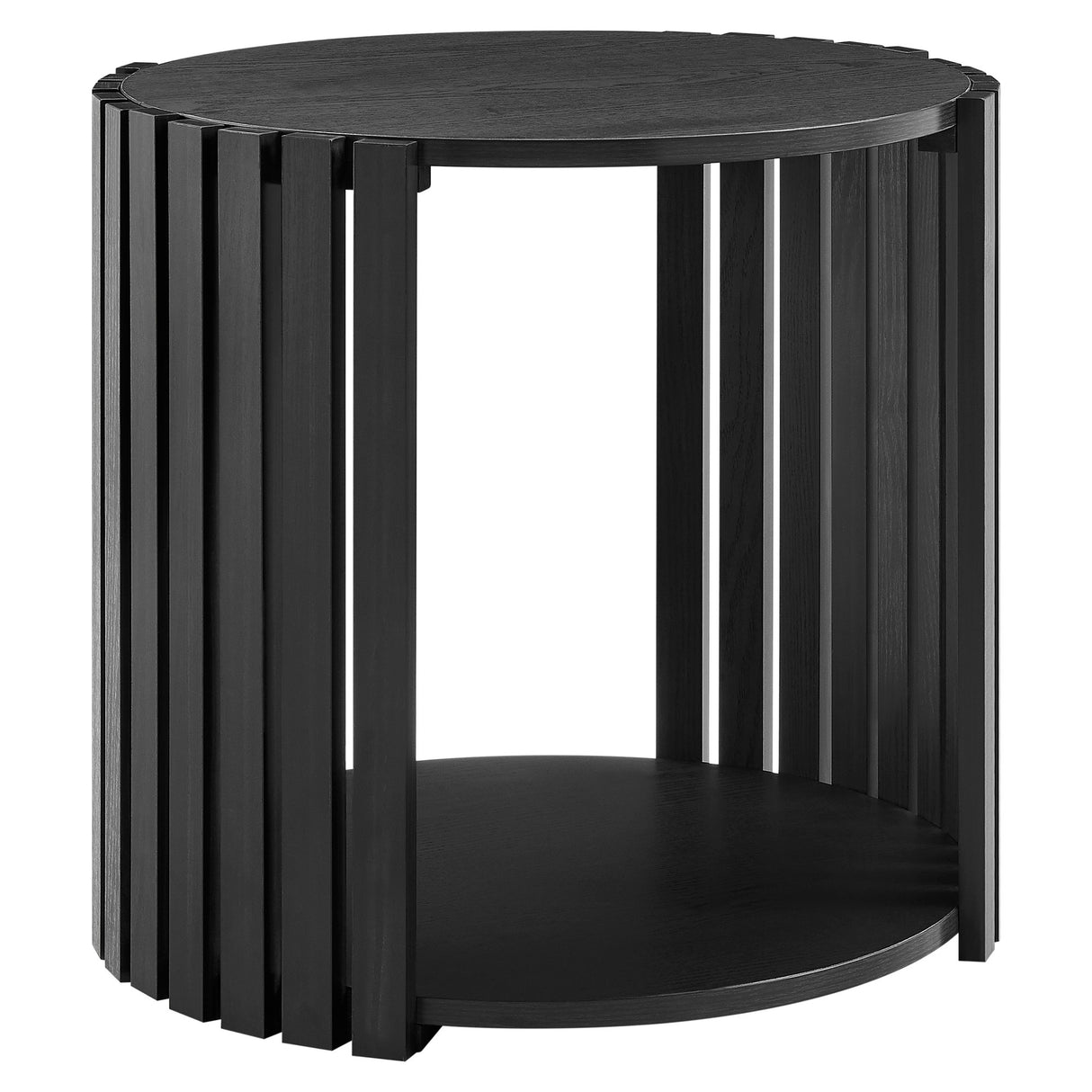 Alana Side Table Minimalist Round Contemporary End Table