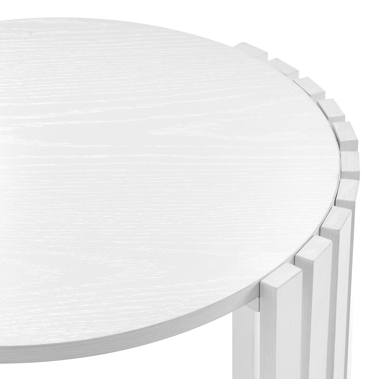 Alana Side Table Minimalist Round Contemporary End Table