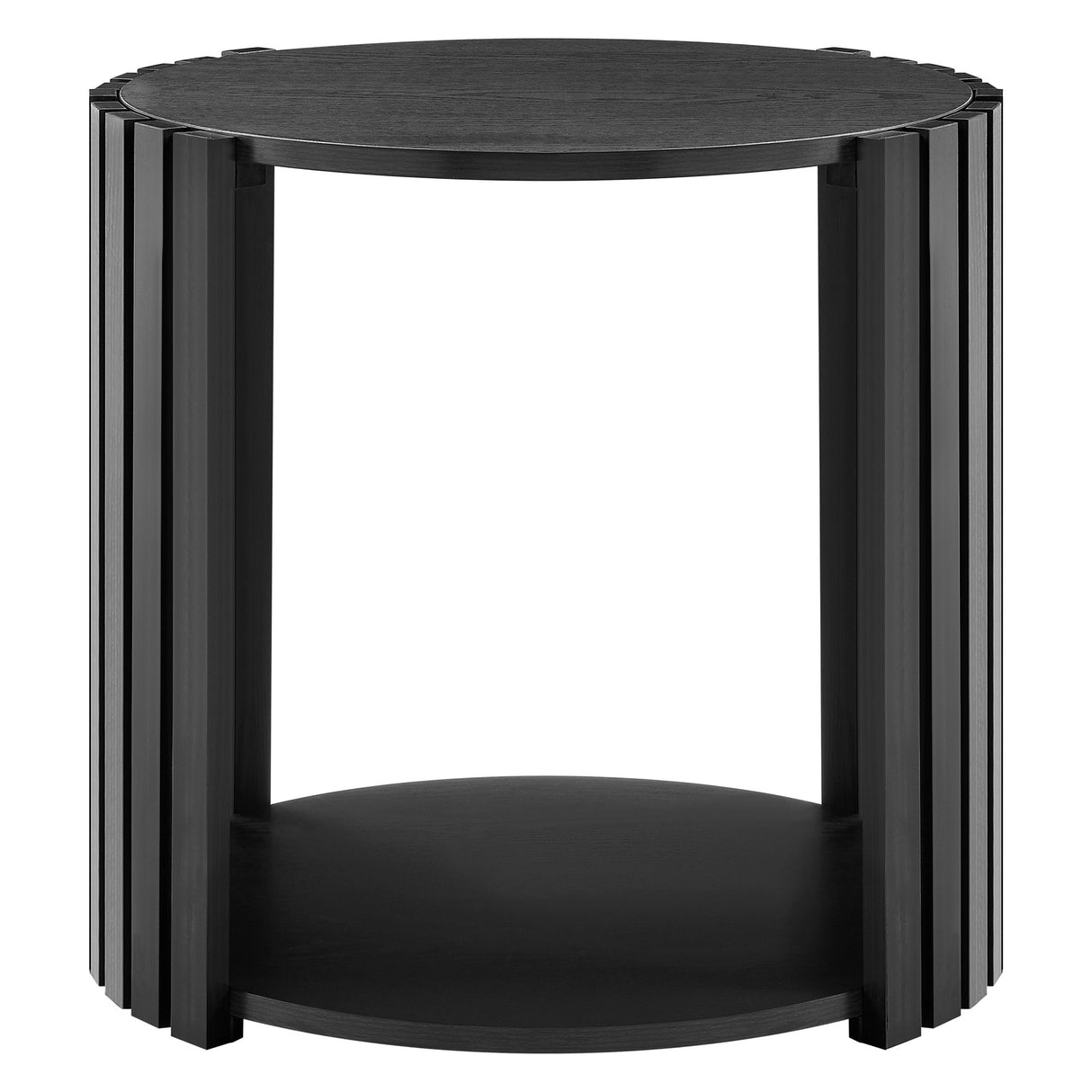 Alana Side Table Minimalist Round Contemporary End Table