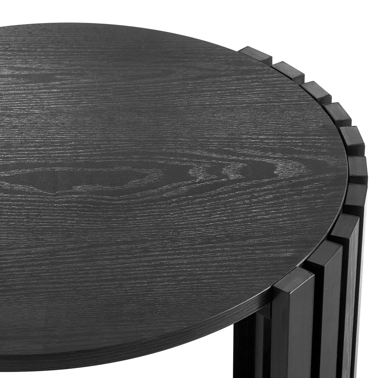 Alana Side Table Minimalist Round Contemporary End Table