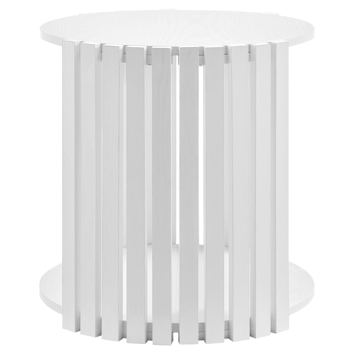 Alana Side Table Minimalist Round Contemporary End Table