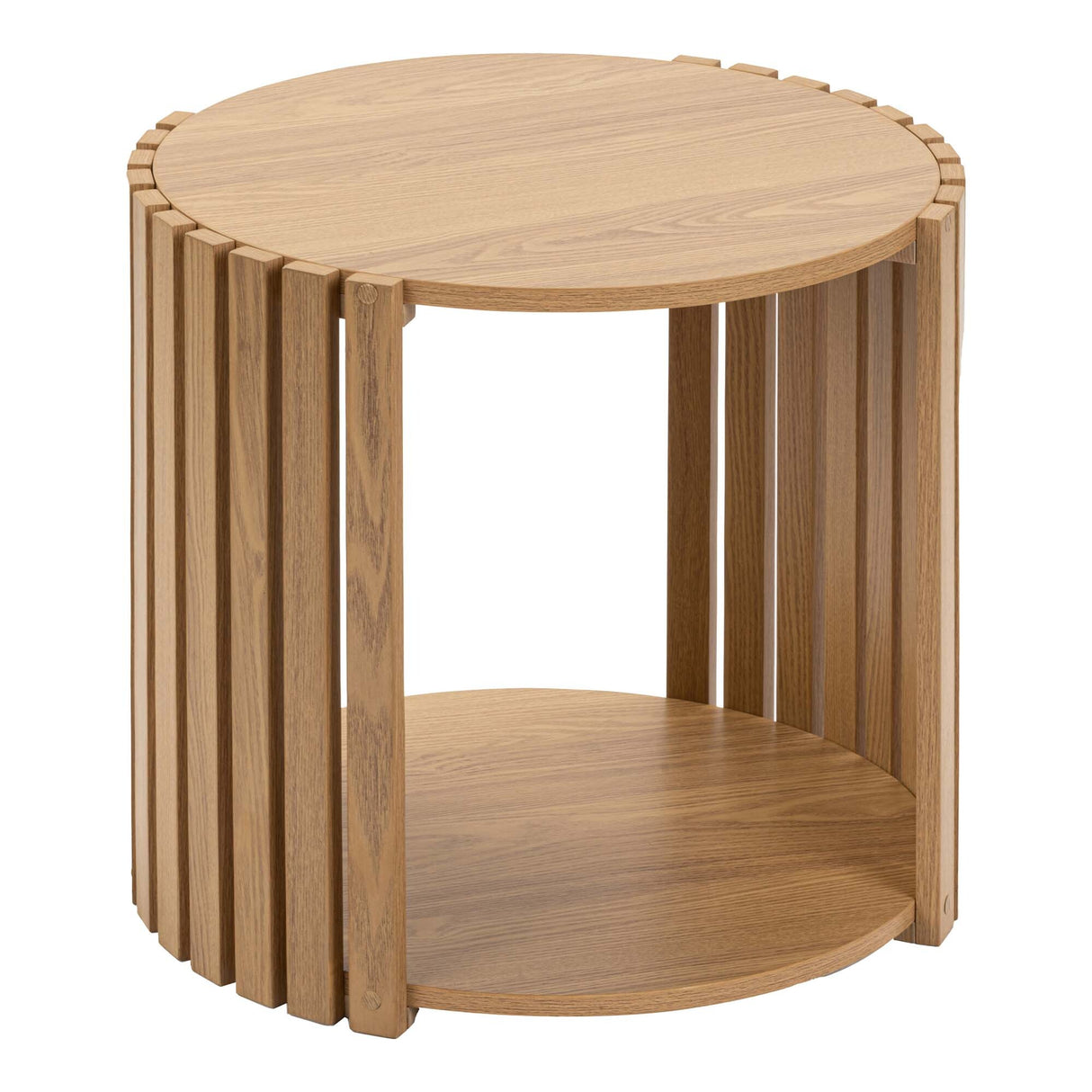 Alana Side Table Minimalist Round Contemporary End Table