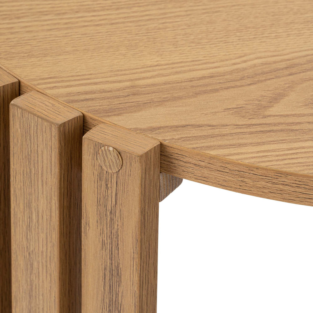 Alana Side Table Minimalist Round Contemporary End Table