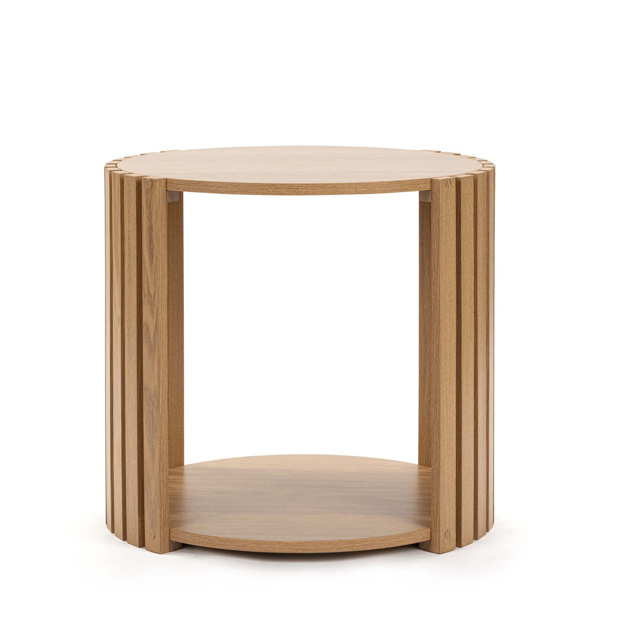 Alana Side Table Minimalist Round Contemporary End Table