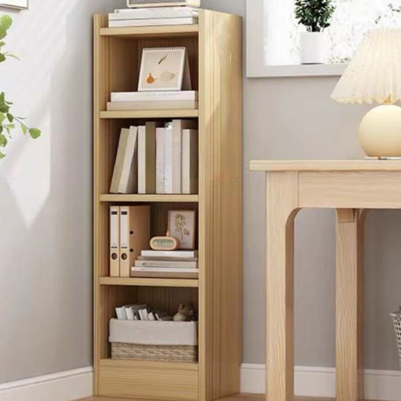 Oaklyn 4 Tier Bookshelf Display Cabinet Bookcase Organiser Oak 123cm