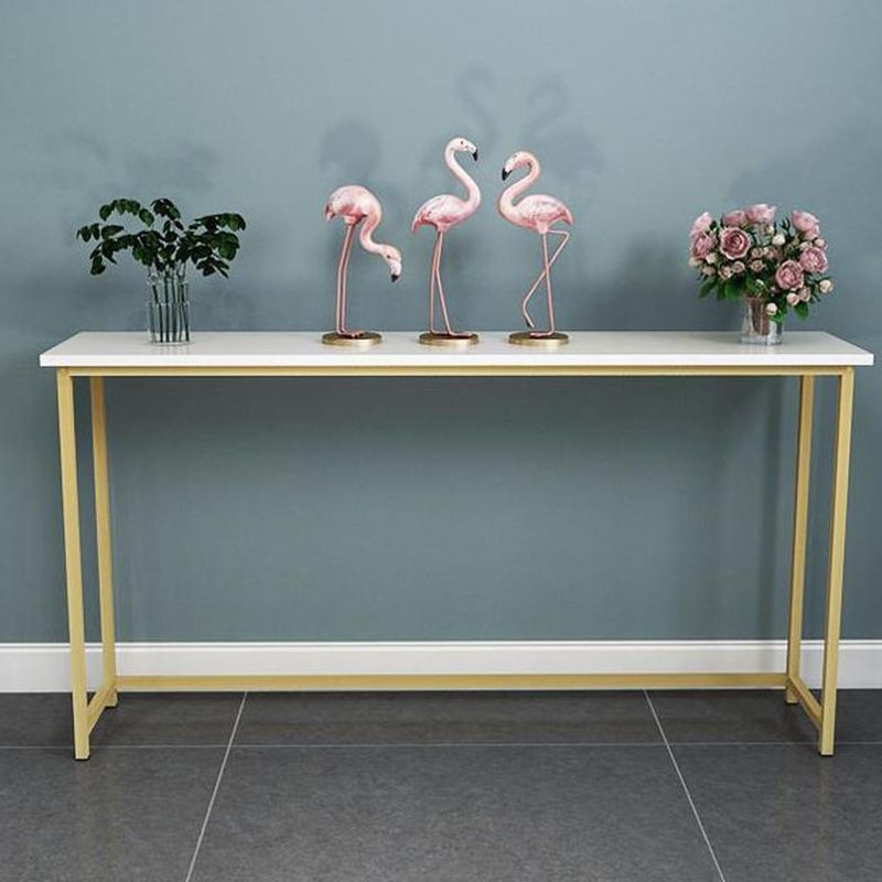 Nicole Console Table Marble Gold Hallway Shelf