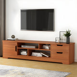 Charlotte 3 Drawer TV Cabinet Entertainment Unit Stand With Storage