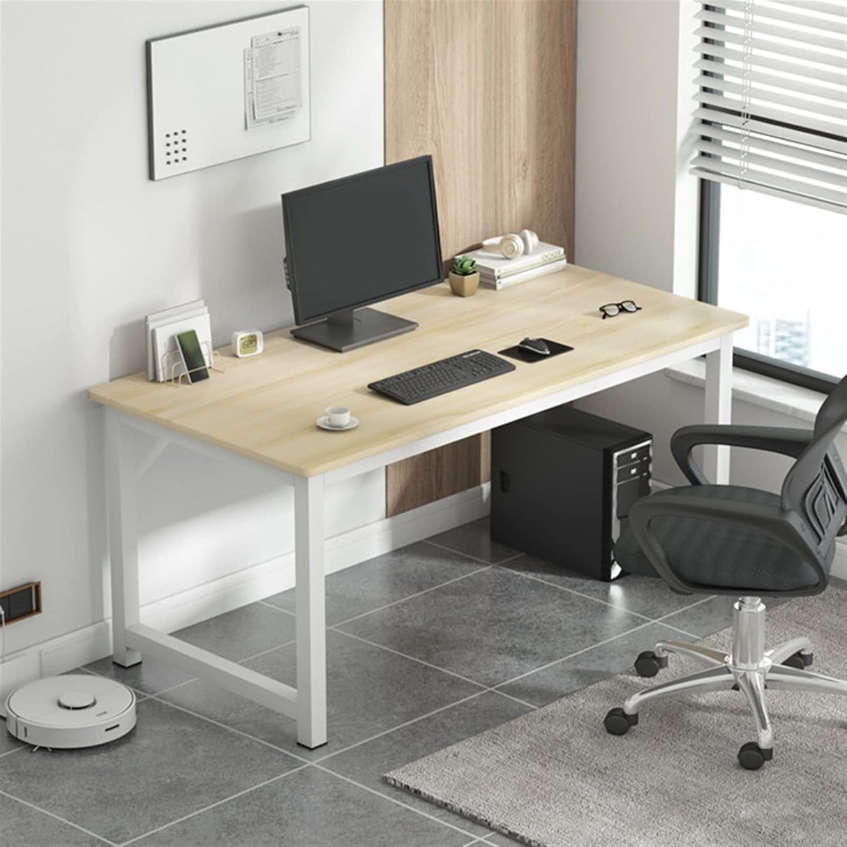 Arden Computer Desk Modern Oak 120cm Working Office Station