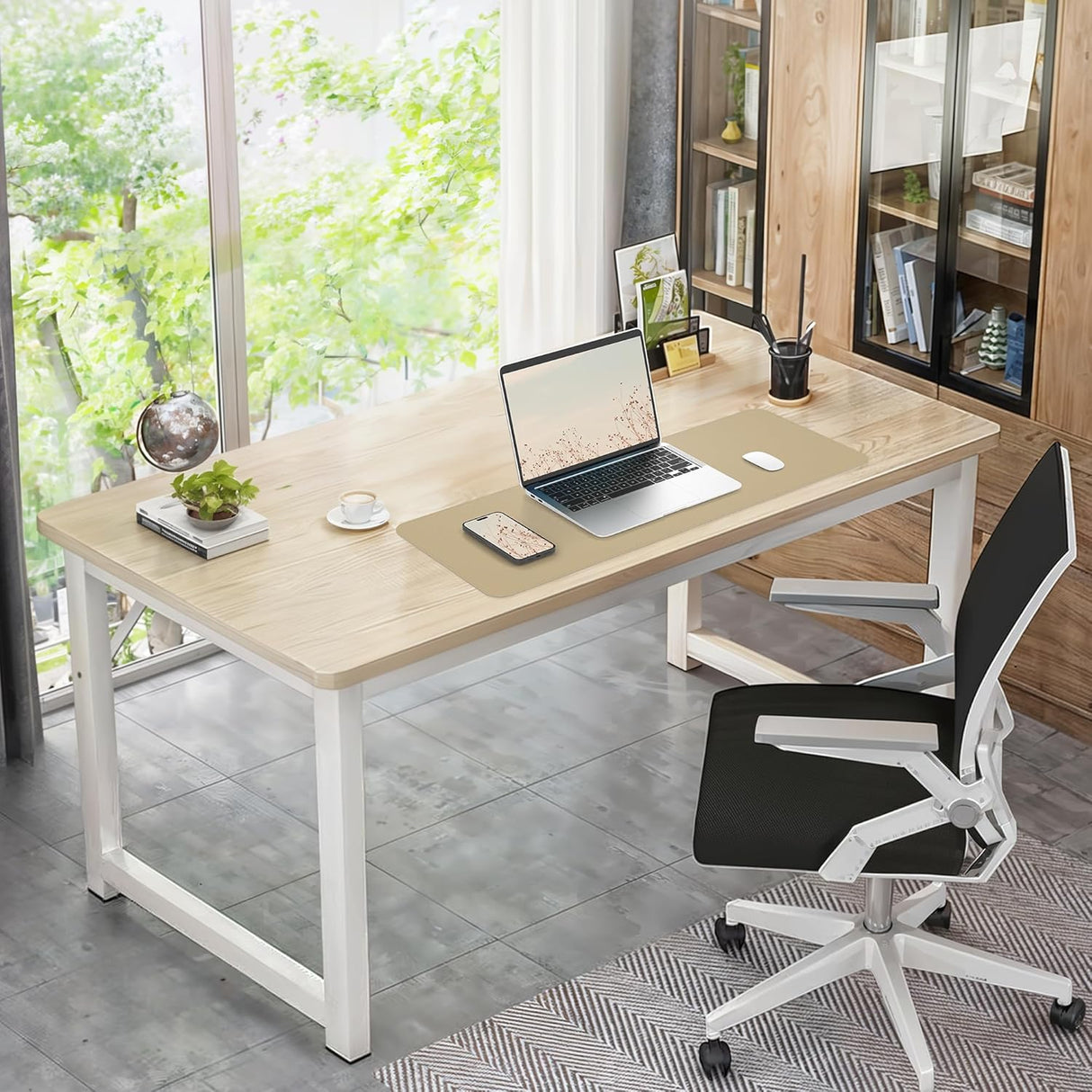 Arden Computer Desk Modern Oak 120cm Working Office Station